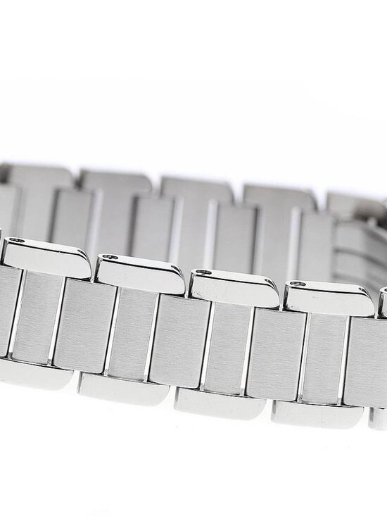CARTIER Tank Anglaze SM W5310022 Silver Dial Quartz Ladies Watch_943083 main image 5